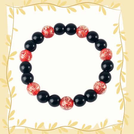 Natural Lava Rock Beads Bracelet