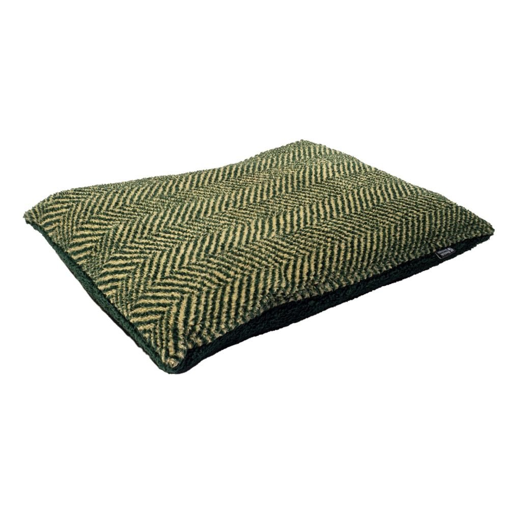 Danish Design Sherpa Fleece Green Herringbone Deep Duvet