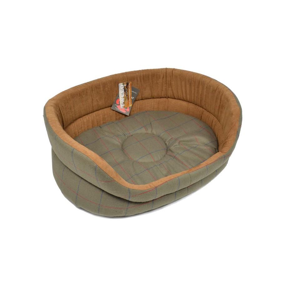 Danish Design Traditional Tweed Slumber Dog Bed