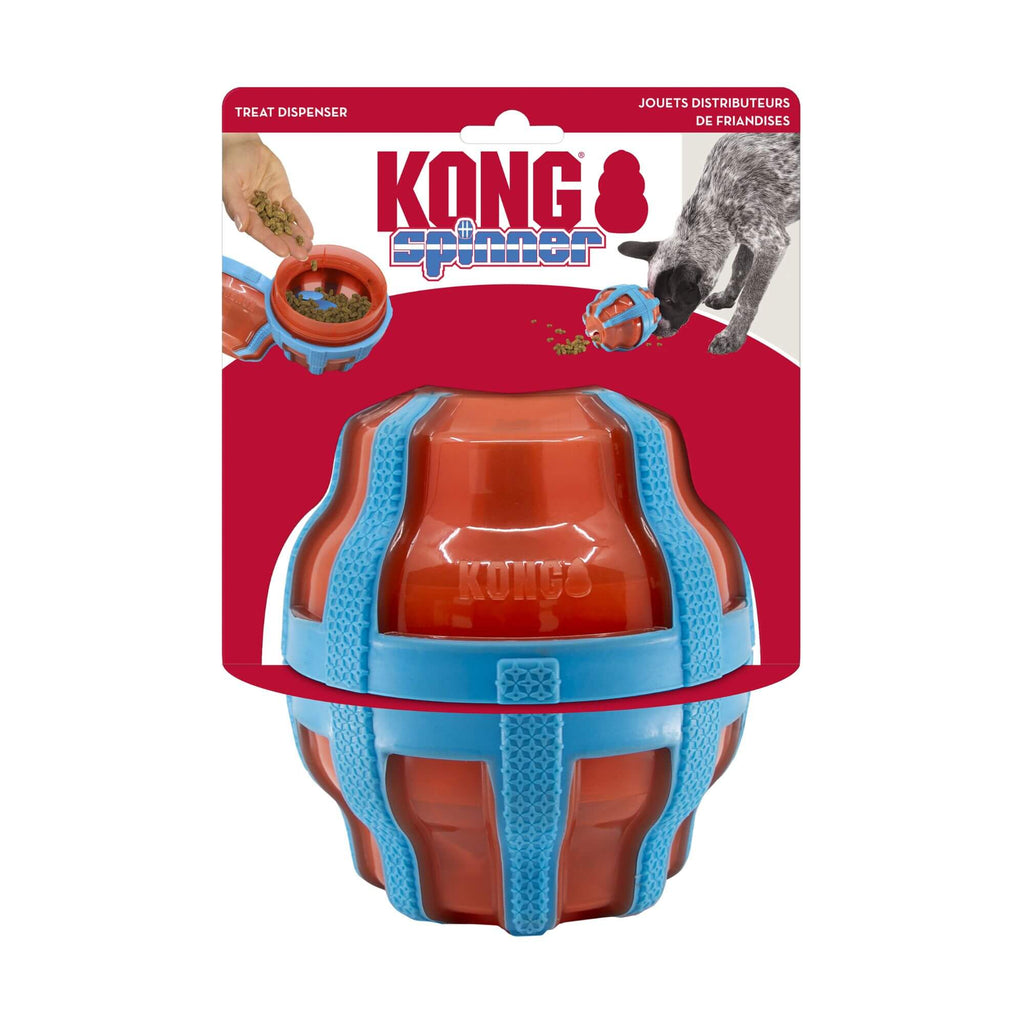 KONG Treat Spinner Treat Dispensing Dog Toy – Large