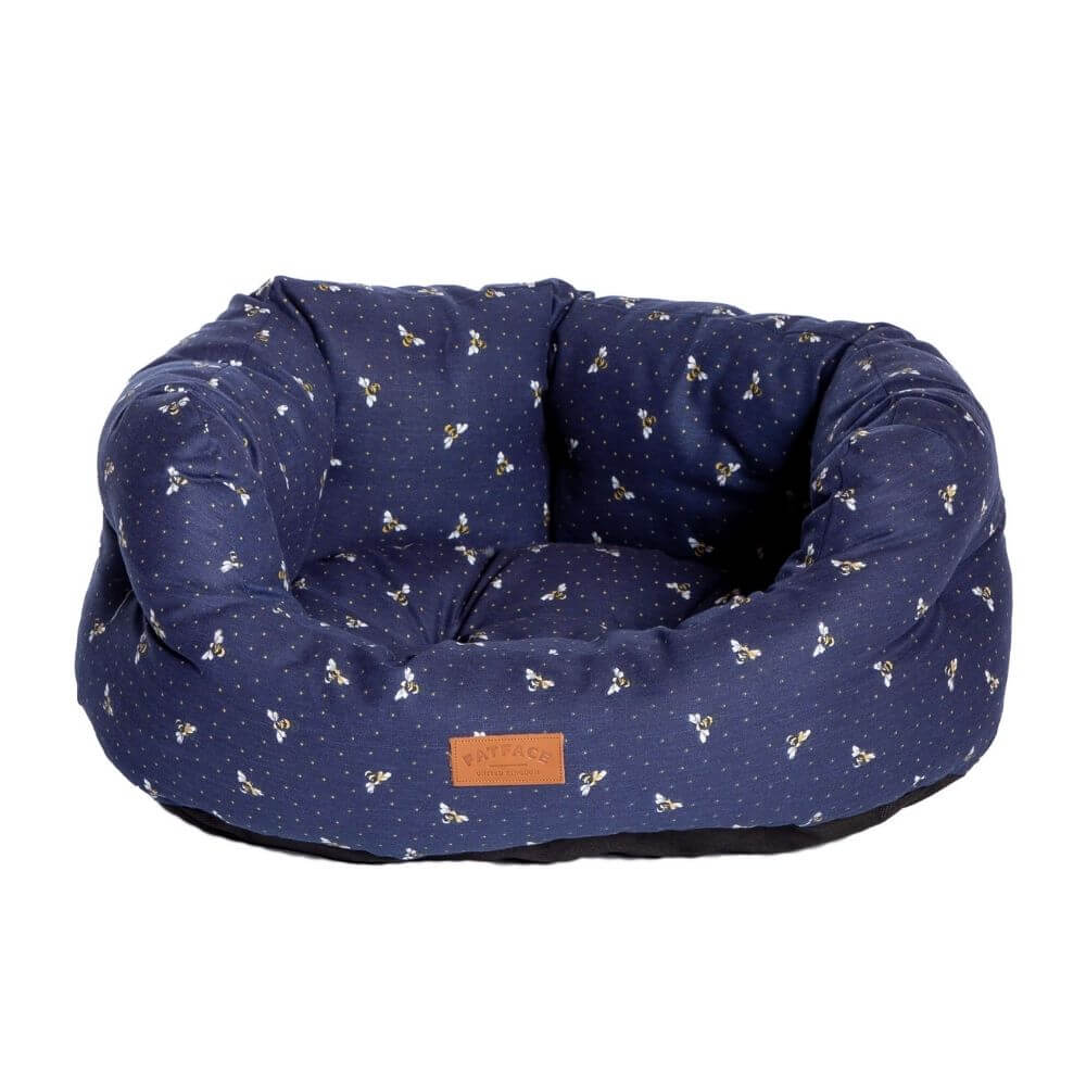 FatFace Spotty Bees Slumber Dog Bed