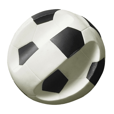 Gor Vinyl Super Soccer Ball Dog Toy with Squeak