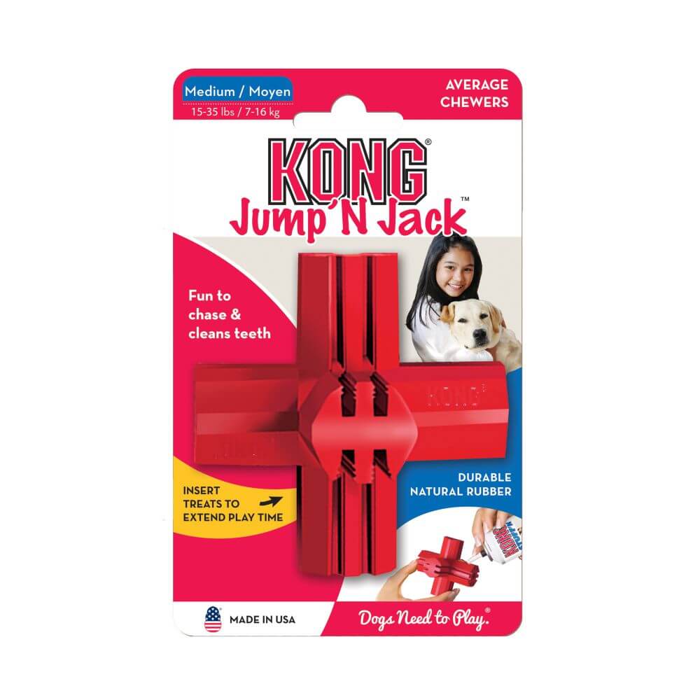KONG Jump’n Jack Dog Toy