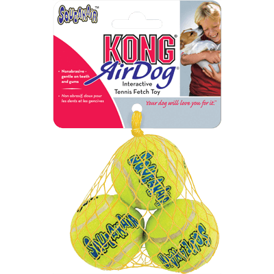 KONG SqueakAir Dog Tennis Ball