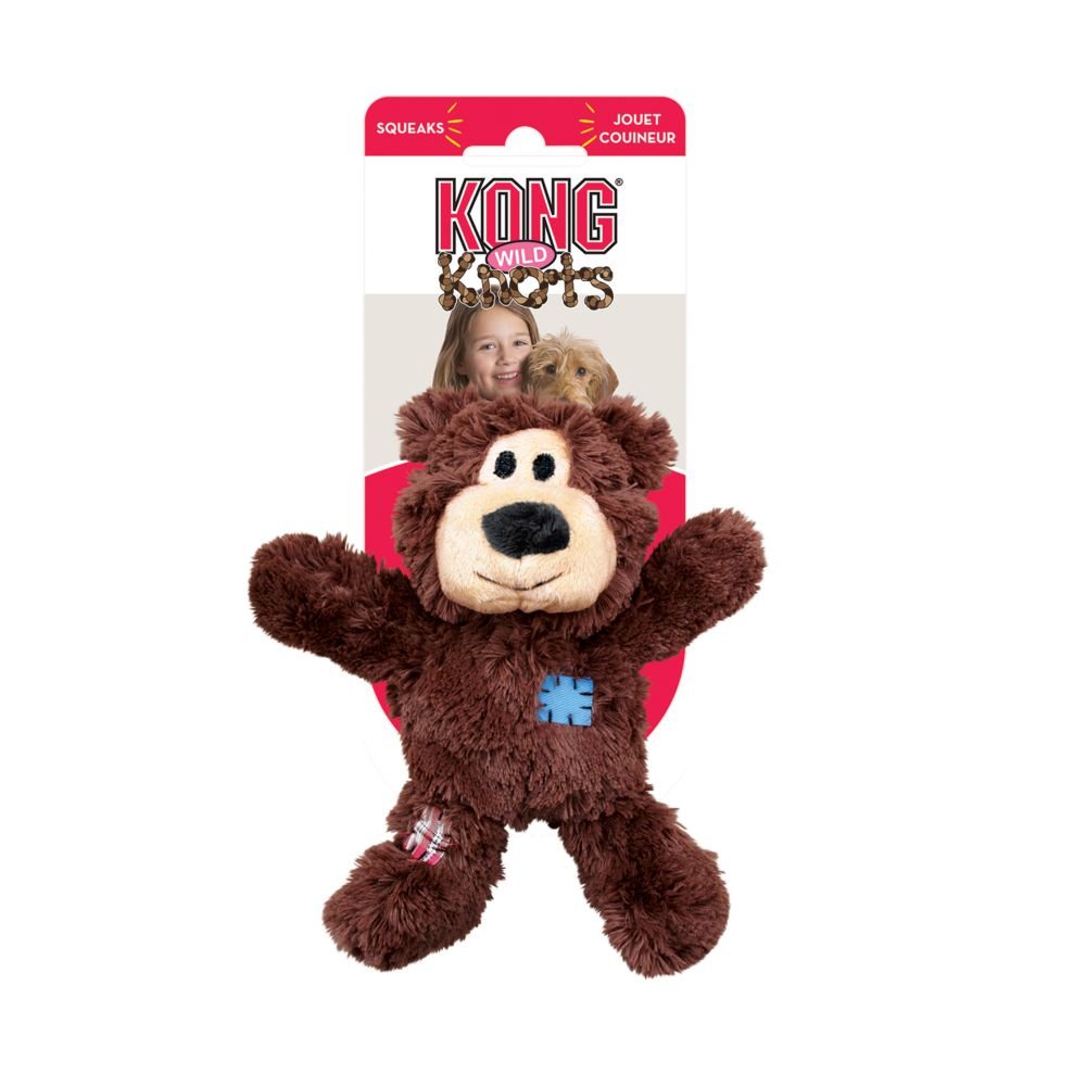 KONG Wild Knots Bears Dog Toy