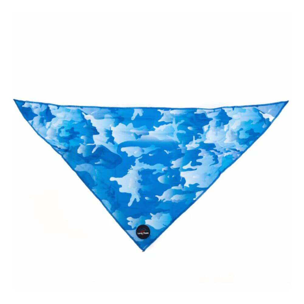 Long Paws Funk The Dog Bandana in Blue Camo