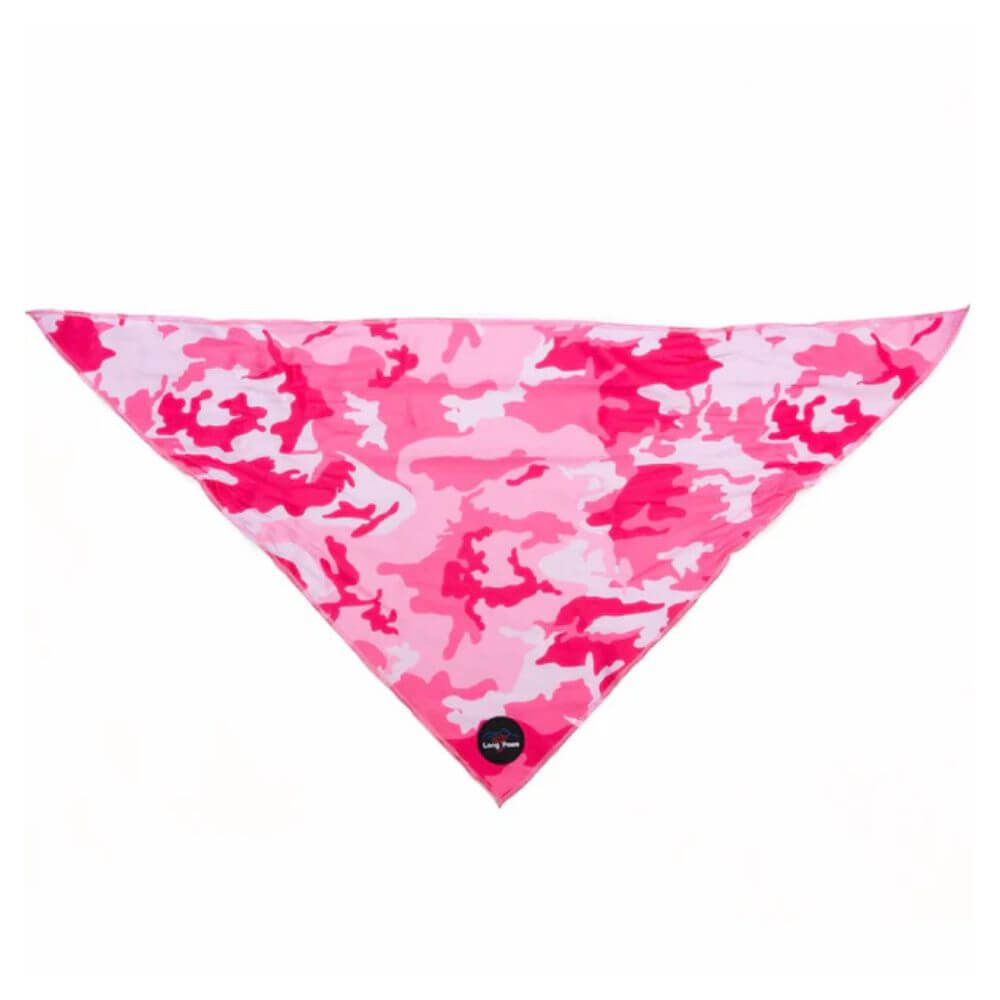 Long Paws Funk The Dog Bandana in Pink Camo