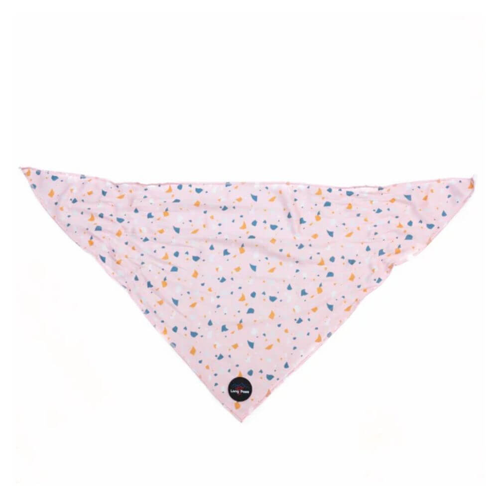 Long Paws Funk The Dog Bandana in Terrazo Pink