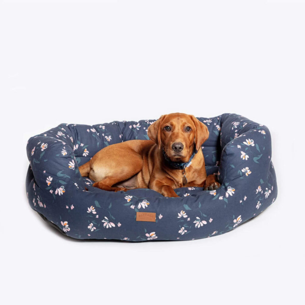 FatFace Brush Floral Deluxe Slumber Dog Bed